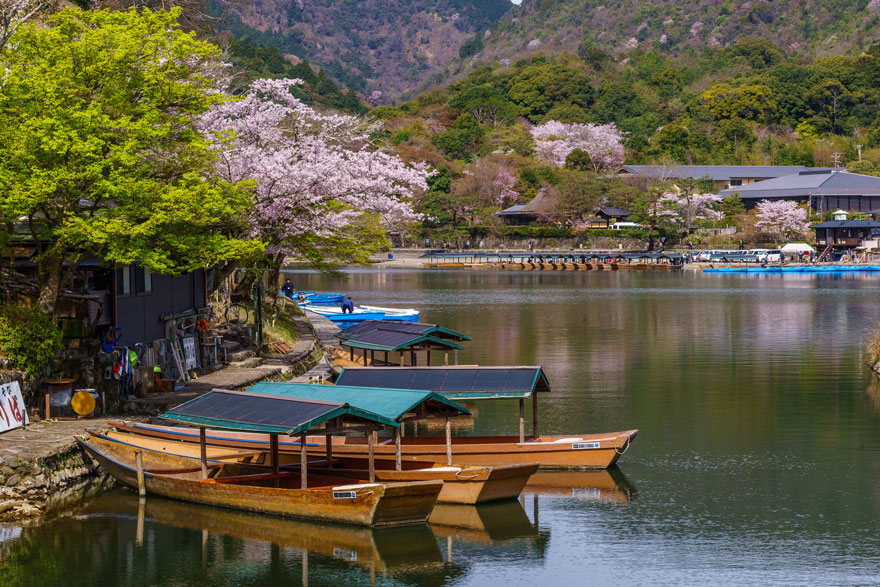 Arashiyama tour boats